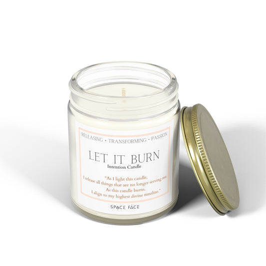 Let it burn candle