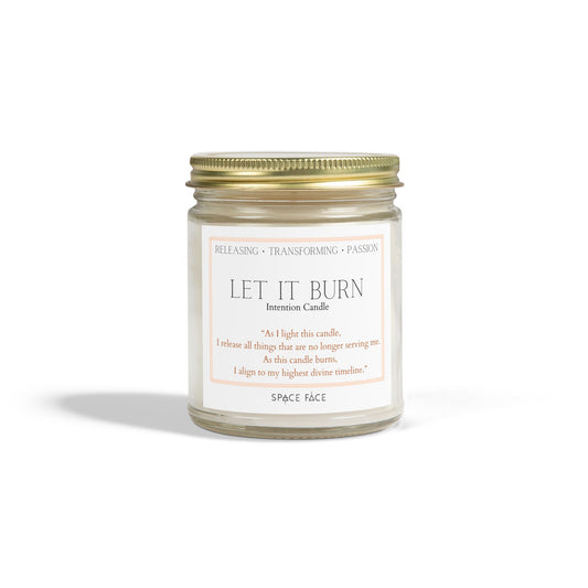 Let it burn candle