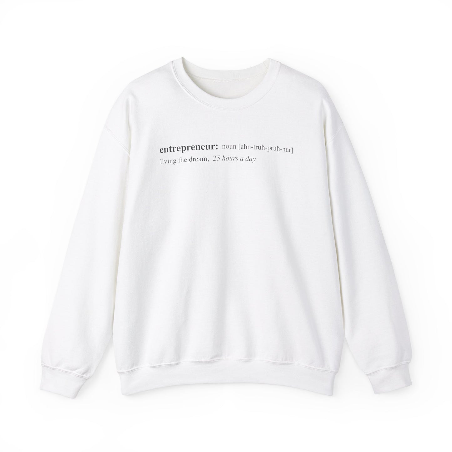 Entrepreneur sweatshirt - 3 colors