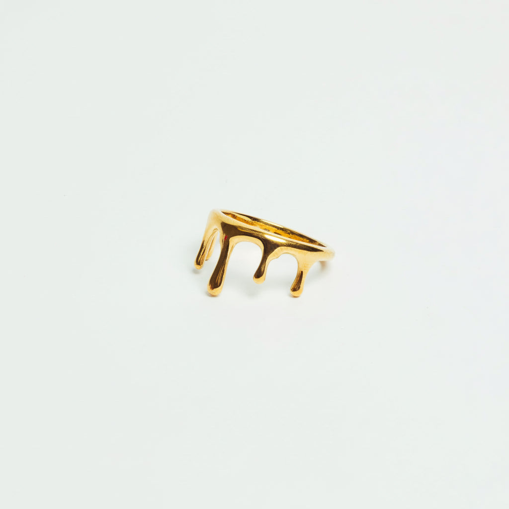Gold Drip Ring
