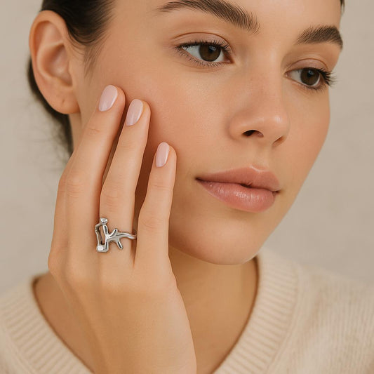 Chrome Drip Ring