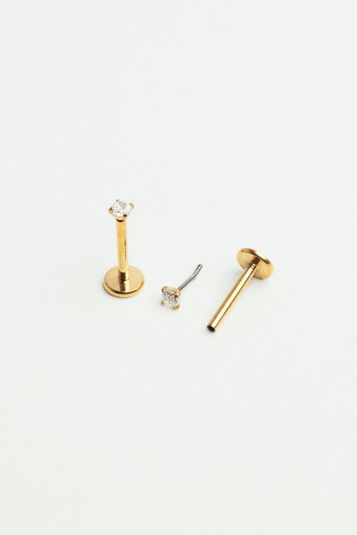 Gold Piercing Jewelry 18 Gauge