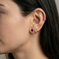20 Gauge Piercing Jewelry Gold & Silver, ASTM-F136 Implant grade titanium threadless flatback