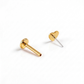 PREORDER Heart Flatback Stud | Implant-Grade Titanium