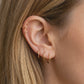 Hinged Segment Hoop Earring – Implant Grade Titanium ASTM F136, Gold, 18G & 20G Clicker for Cartilage, Lobe, Helix & Nose